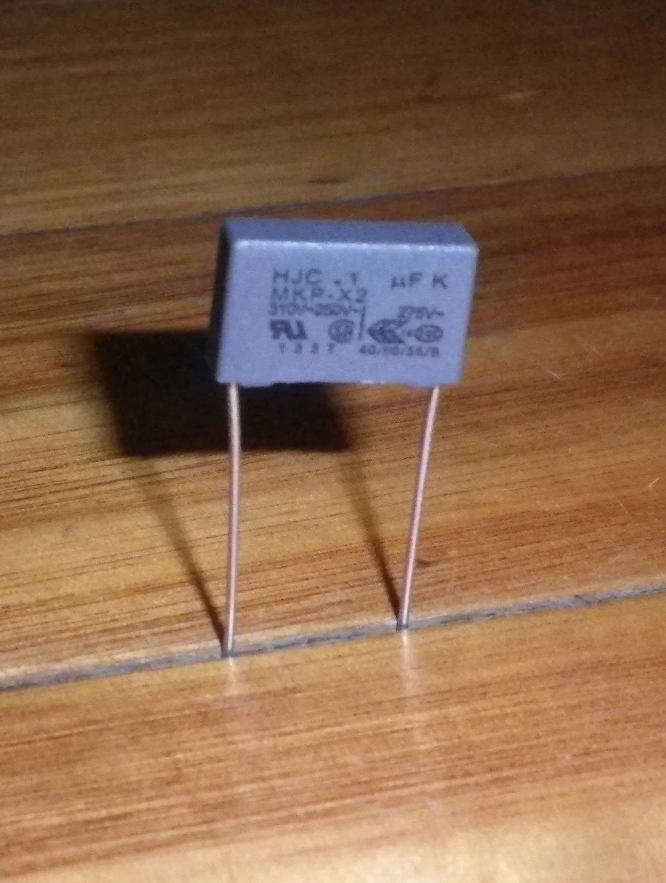 0.1uF 275VAC X2 Mains Suppression Capacitor - Part # .1MKPX2-275