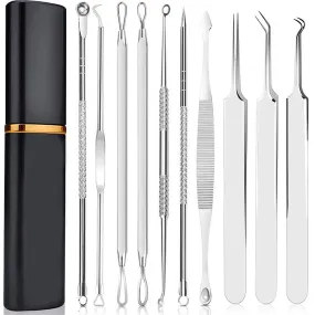 10-Piece: Blackhead Remover Tool