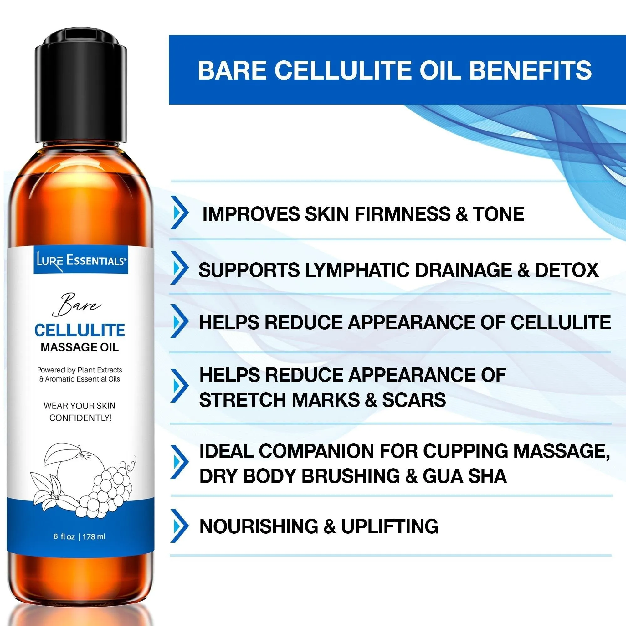 BARE Cellulite Cupping Oil