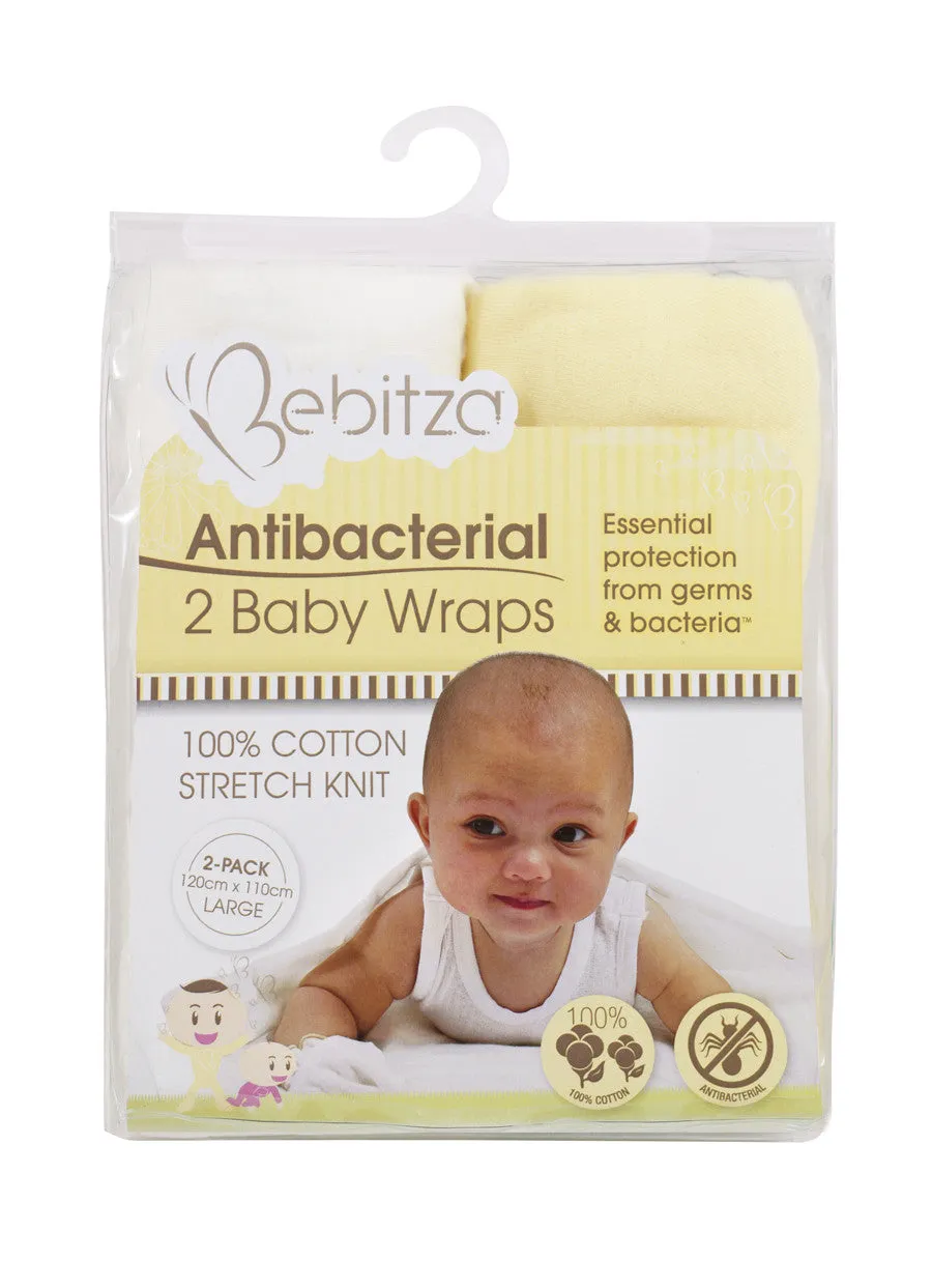 Bebitza 2 Pack Antibacterial Baby Wrap