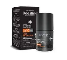 Beesline Men Whitening Roll-On Deo - 45°C - Heat Protection