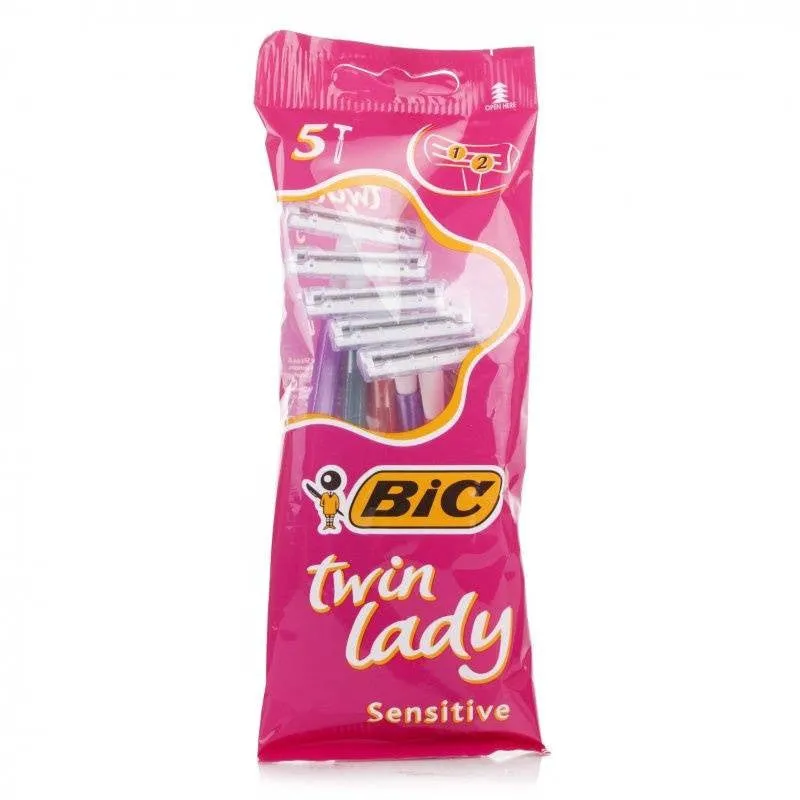 Bic Twin Lady Disposable Razors (5 Razors)