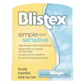 Blistex Simple And Sensitive Lip Care