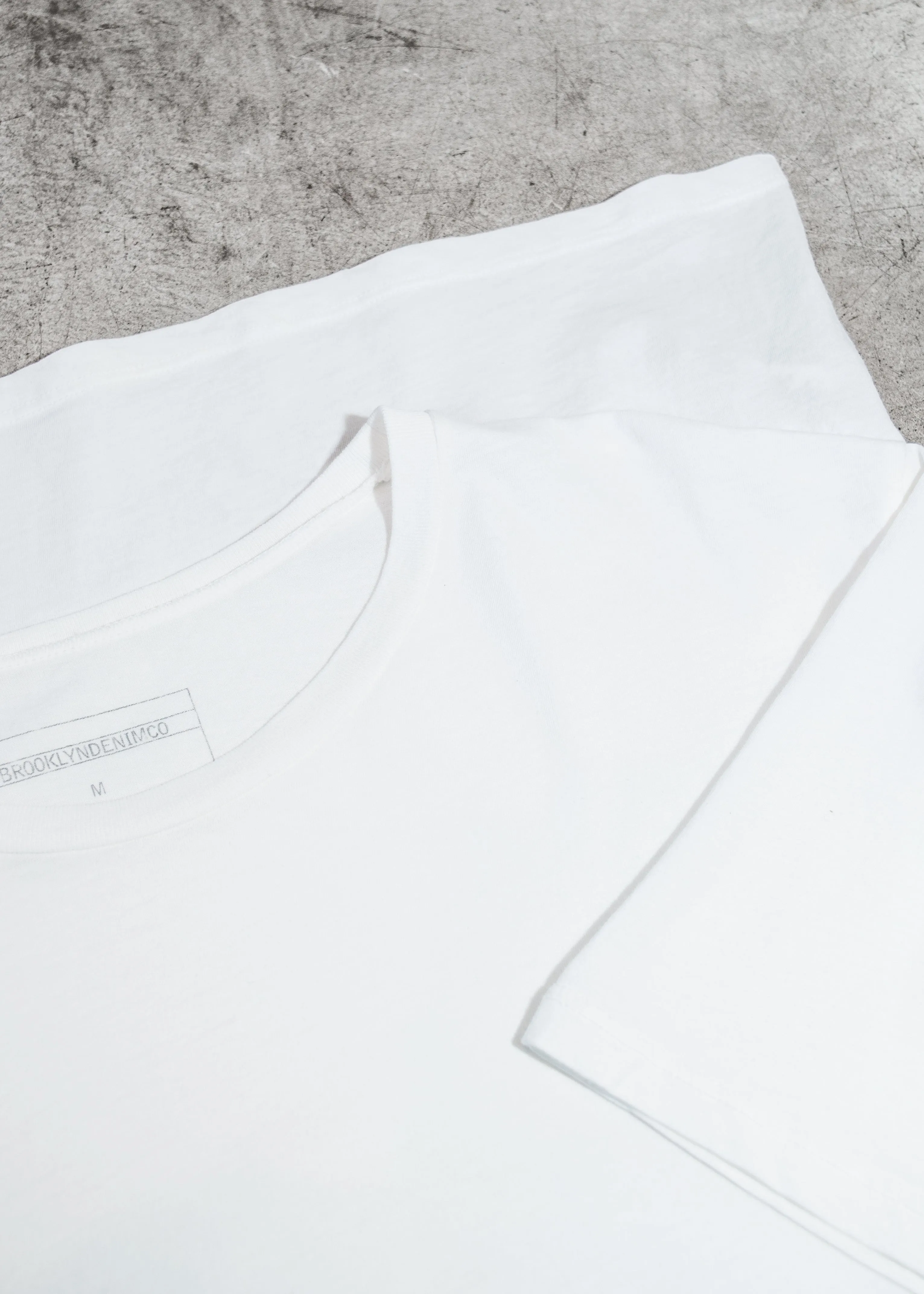 Brooklyn Denim Co. Organic Cotton Tee  - White