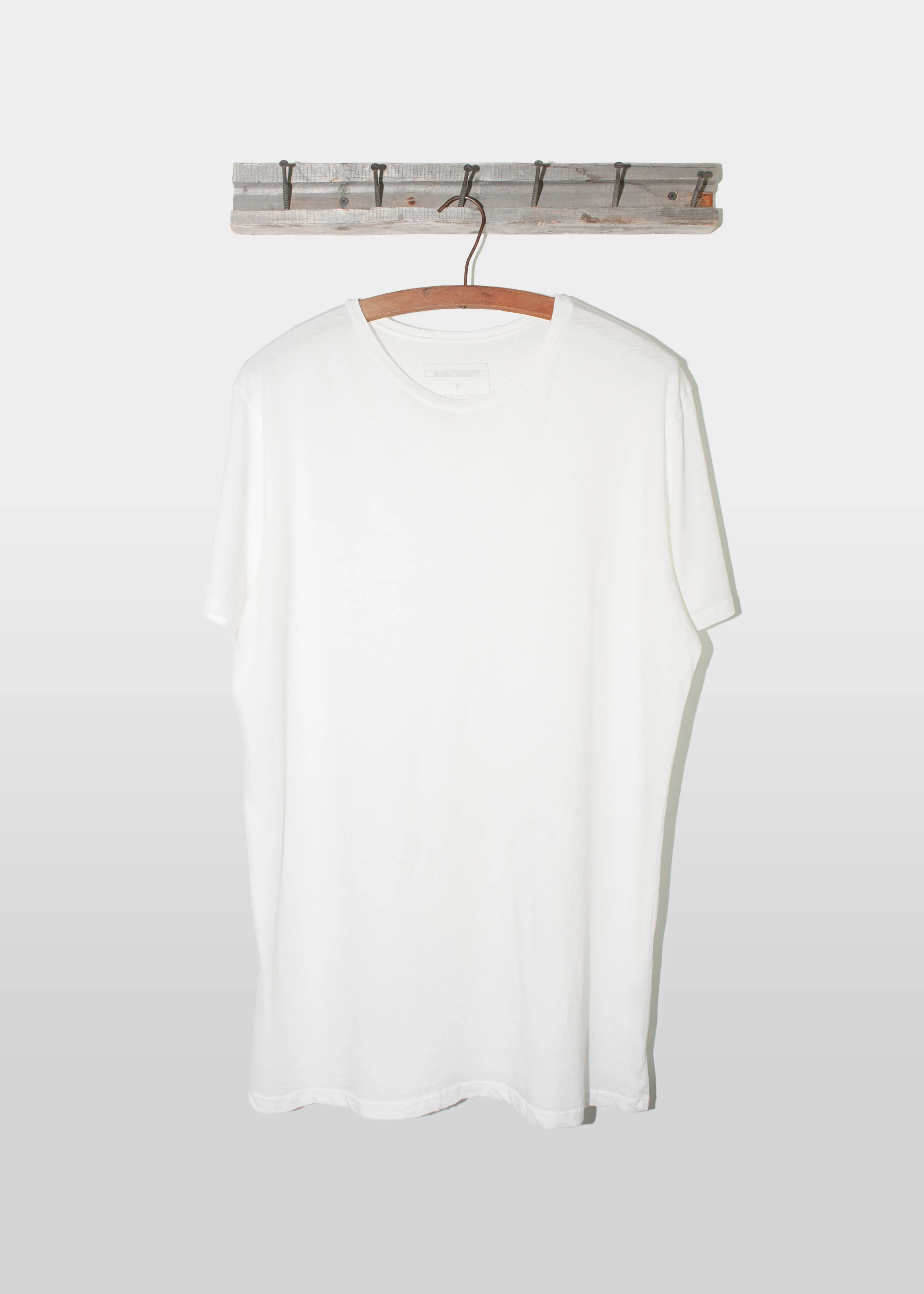 Brooklyn Denim Co. Organic Cotton Tee  - White