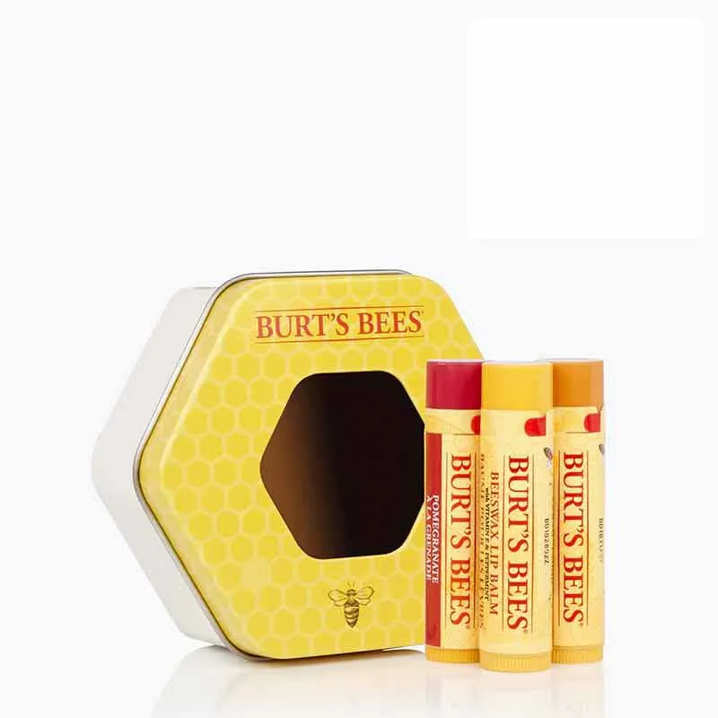 Burt's Bees Lip Balm Trio Gift Set