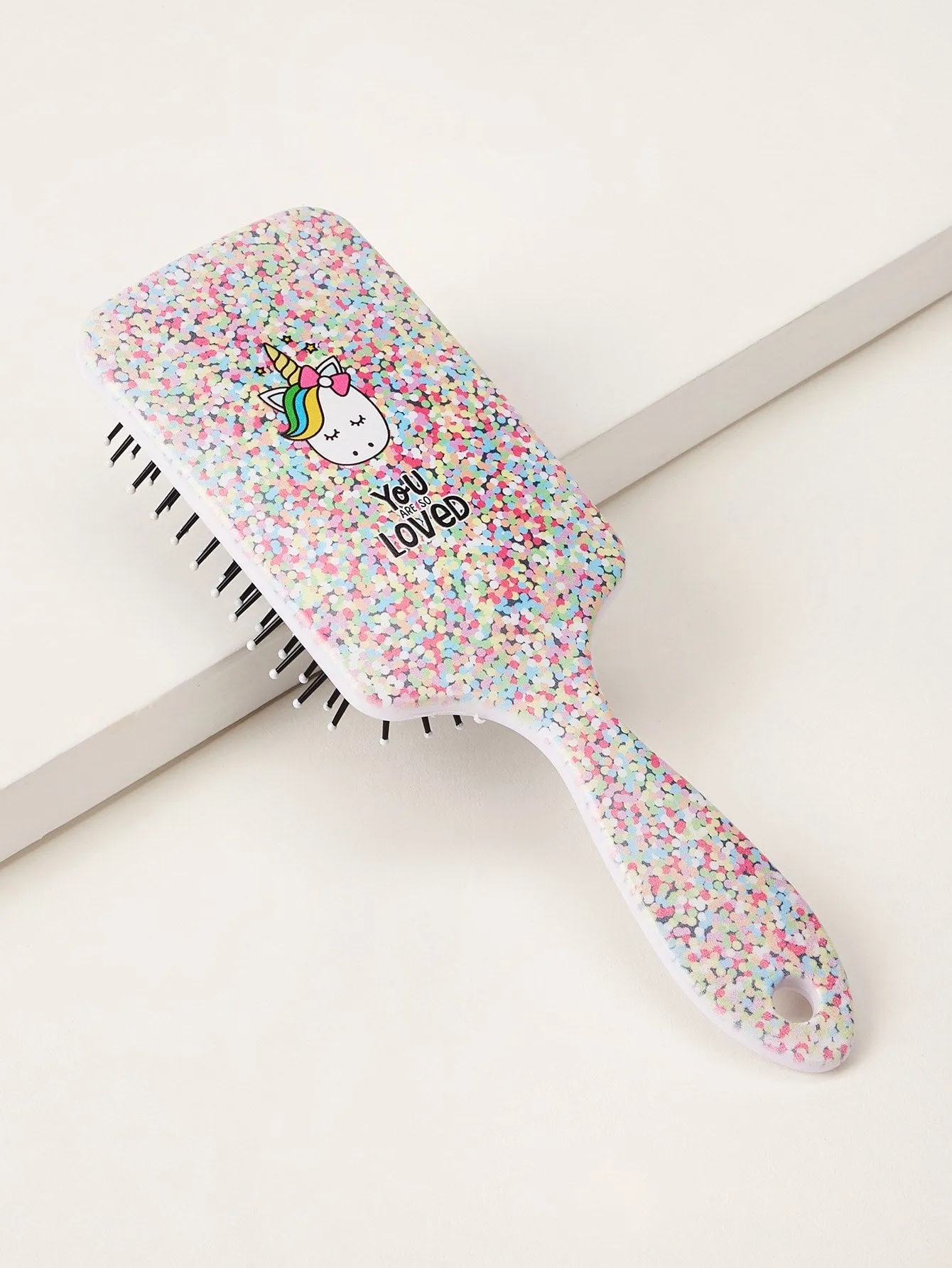 Colorful Unicorn Hair Brush Detangling Hair Brush Detangler Brush Hair Comb Gift