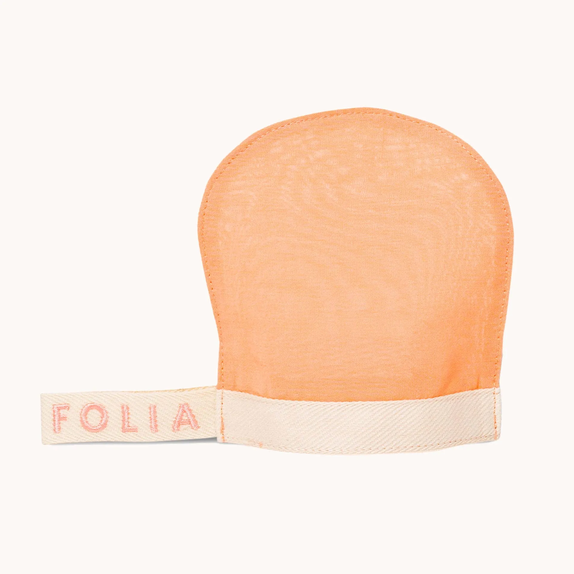 Exfoliating Face Mitt in Natural Silk