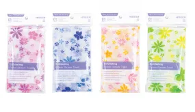 Floral Pattern Exfoliating Shower Towel (BT033138)