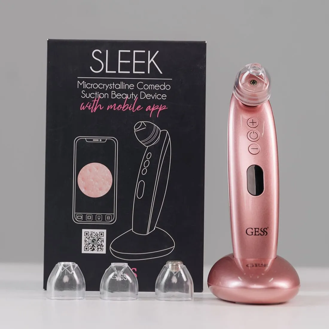 GESS Sleek Blackhead Vacuum Remover with Camera