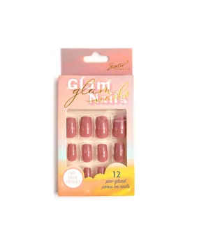 Glam Neutral Colors Press On Nails