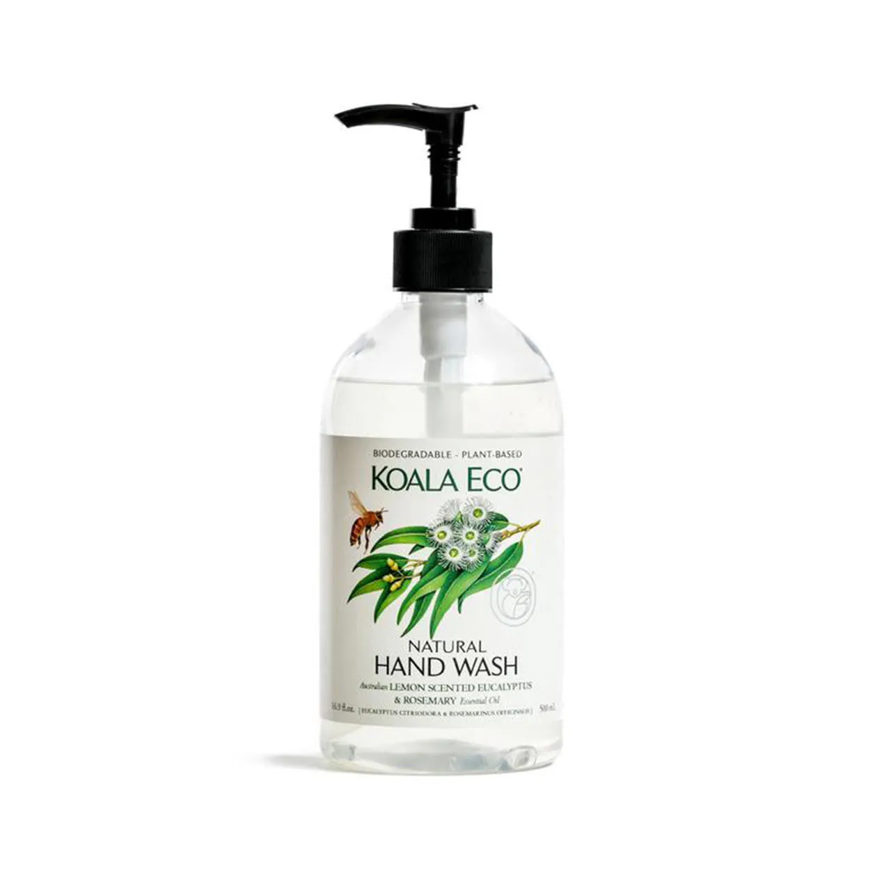 Koala Eco Natural Hand Wash - Lemon Scented Eucalyptus &  Rosemary