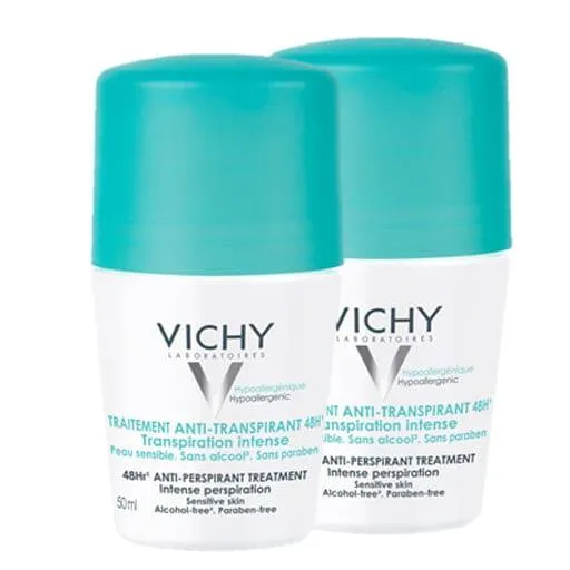 L'Oreal Deutschland, VICHY DEO roll-on antiperspirant 48h double pack