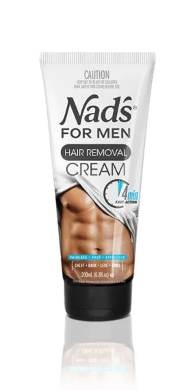 Nad's for Men Hair Removal Cream, 6.8 oz.