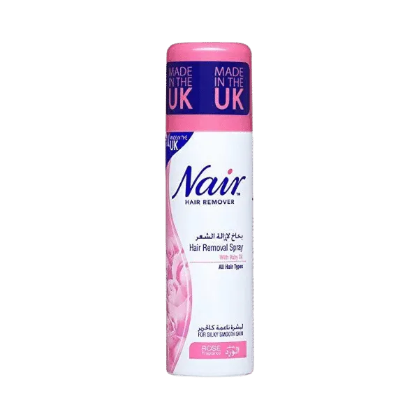 NAIR HAIR REMOVAL SPRAY ROSE FRAGRANCE 200ML