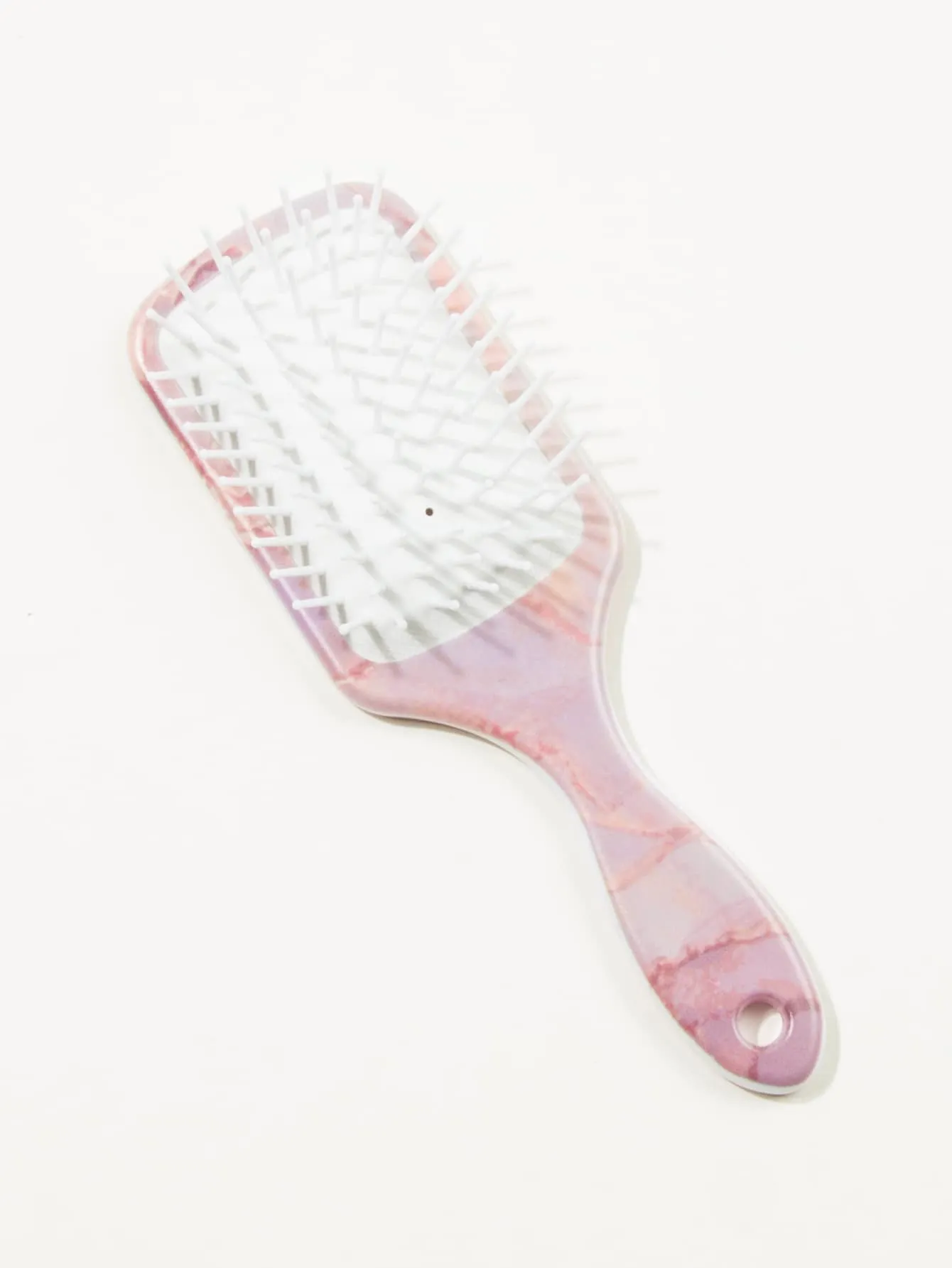 Pink Design Marbling Hair Brush Detangling Hair Brush Detangler Brush Hair Comb