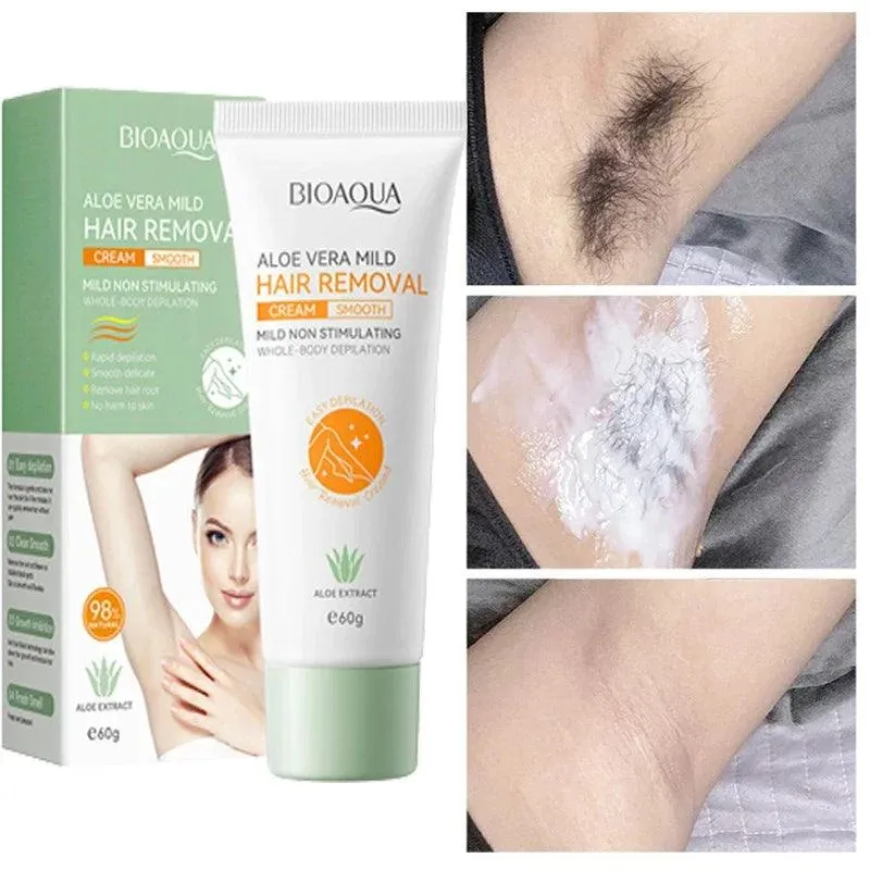 SilkySmooth Hair Removal Cream for All Skin Types