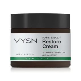 VYSN Hand & Body Restore Cream - Vitamin A, Green Tea & Chamomile